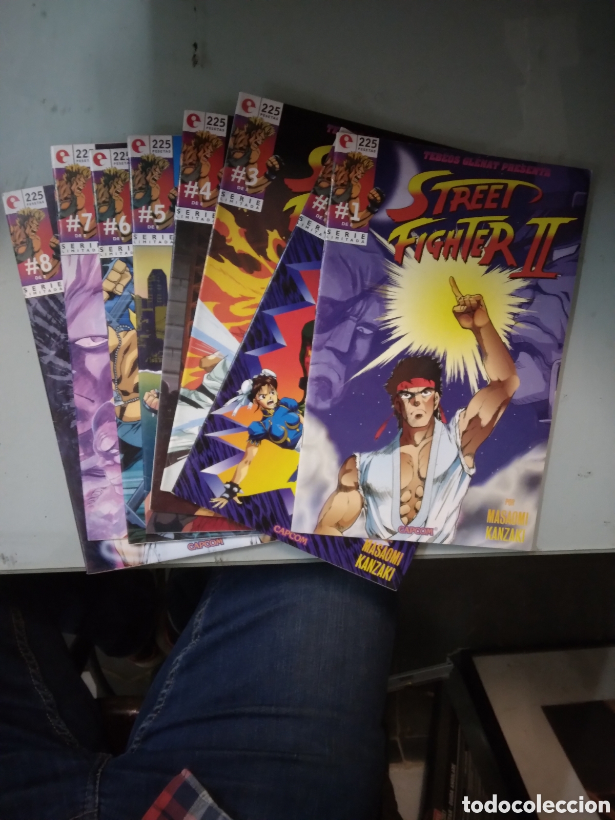 C&oacute;mics: Epic Comics Epic Series, Forum, Street Fighter II, 1 al 8, Capcom, Grapa 2C - Foto 1