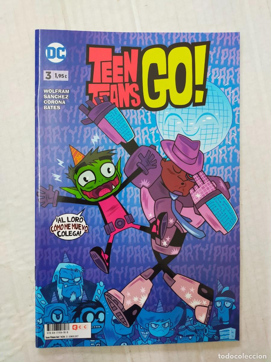 C&oacute;mics: TEEN TITANS GO! n&ordm; 3. ECC
