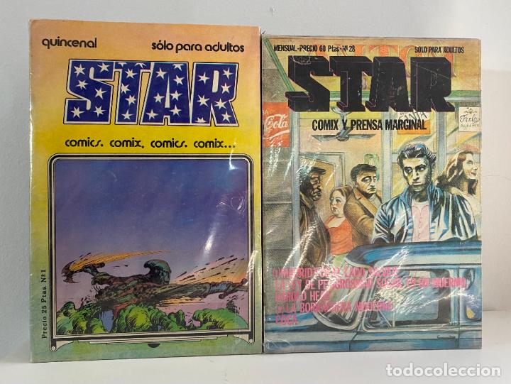 C&oacute;mics: STAR LOTE 55 N&Uacute;MEROS PRODUCCIONES ED. - Foto 1