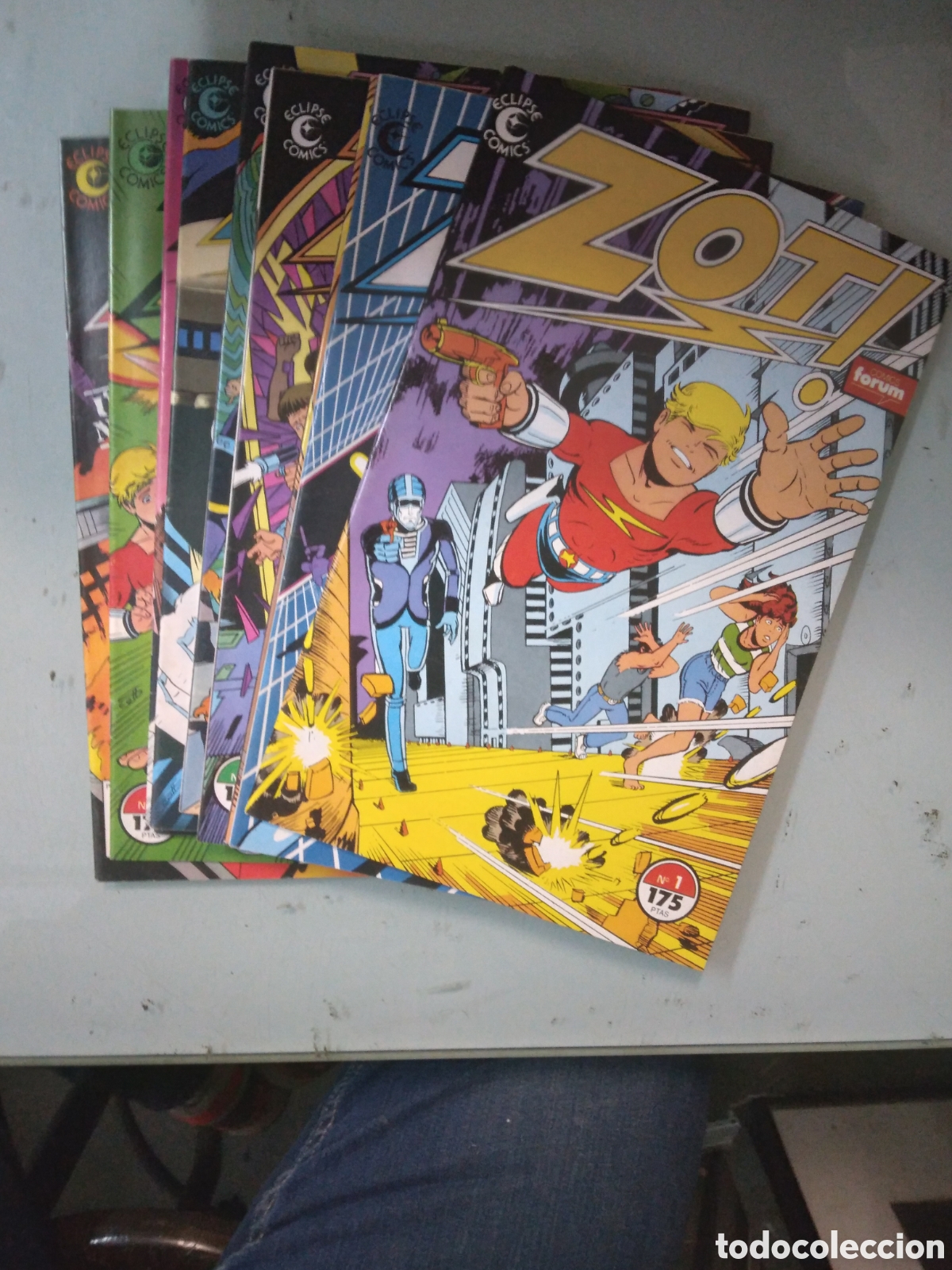 C&oacute;mics: Eclipse Comics,Zot, 1 al 10, Grapa 2D - Foto 1