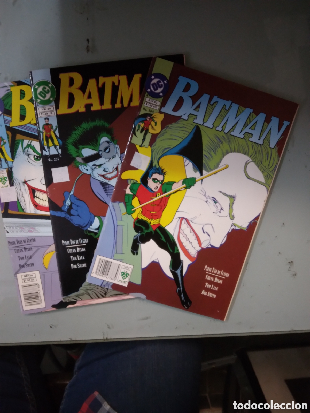C&oacute;mics: DC, Batman, 1, 2 y 3. Grapa 2C - Foto 1