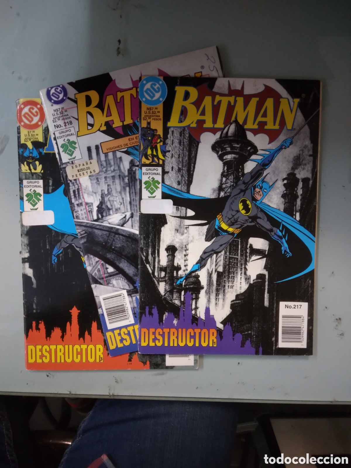 C&oacute;mics: Dc, Batman, DESTRUCTOR, 217,218 y 219, Grapa 2C - Foto 1