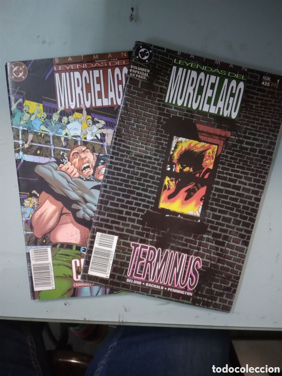 C&oacute;mics: Dc, Zinco, Leyendas del.murcielago, Batman, 1 y 2, Grapa 2C - Foto 1