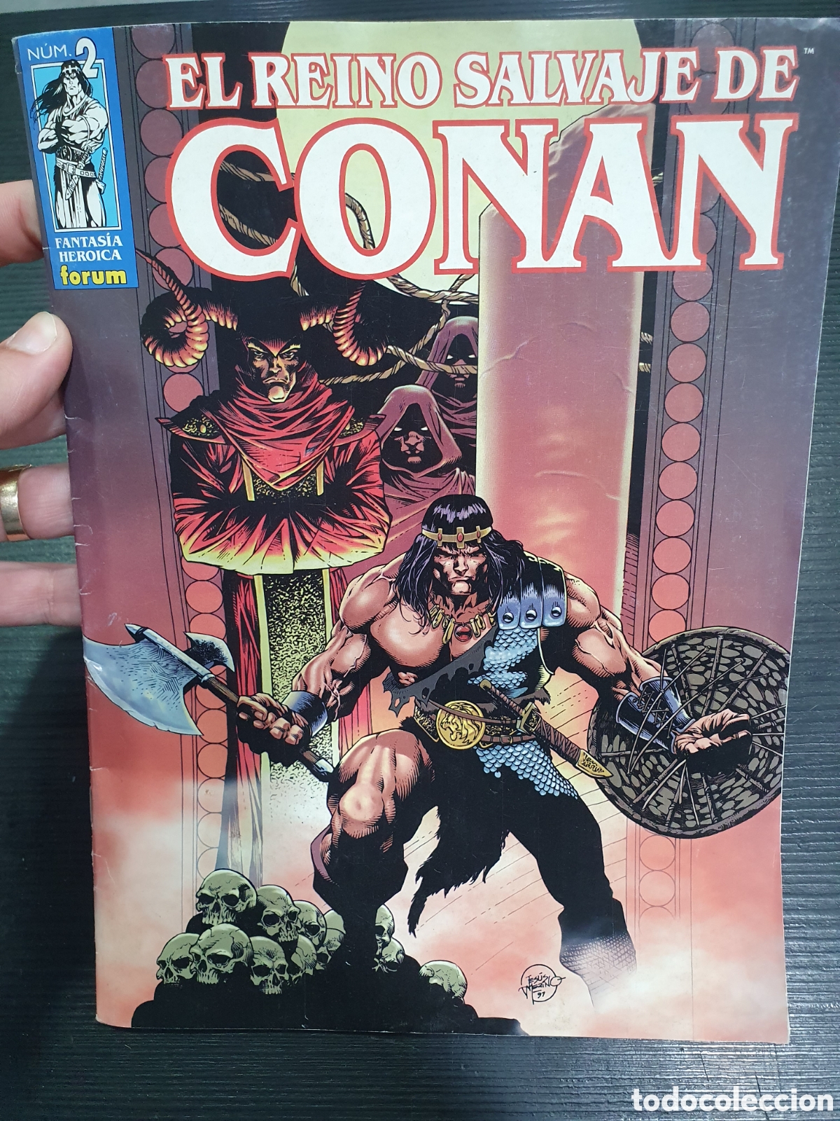 C&oacute;mics: El reino salvaje de Conan. N&deg;2. (L79) - Foto 1