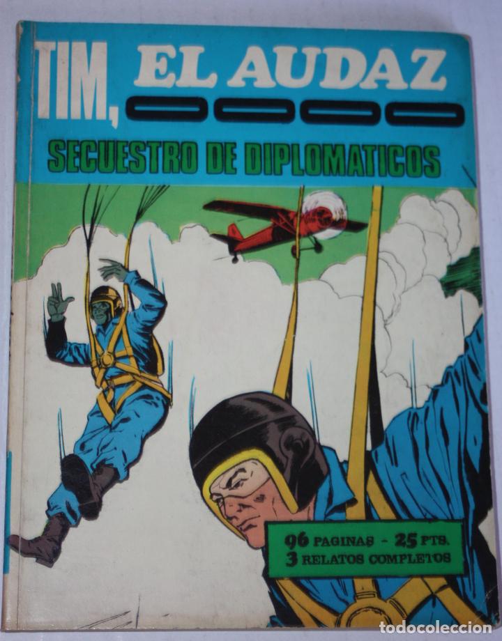 C&oacute;mics: TIM EL AUDAZ N&ordm; 2 :SECUESTRO DE DIPLOMATICOS -( EDITORIAL EUREDIT- 1970). - Foto 1