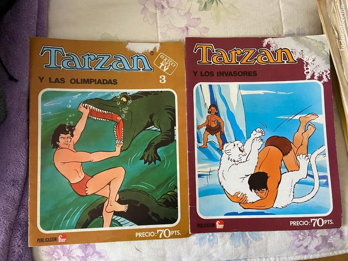 C&oacute;mics: TARZAN N&ordm; 3 Y 6 SE VENDEN SUELTOS - Foto 1