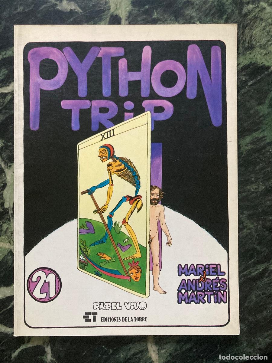 C&oacute;mics: PYTHON TRIP 21 MARIEL ANDRES MARTIN PAPEL VIVO DE LA TORRE - Foto 1
