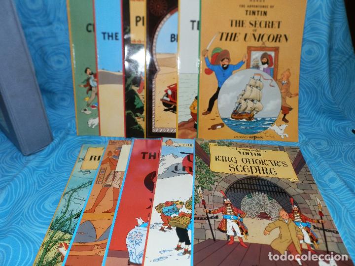 C&oacute;mics: TINTIN EDICIONES DEL PRADO, INGLES 11 TOMOS - Foto 6