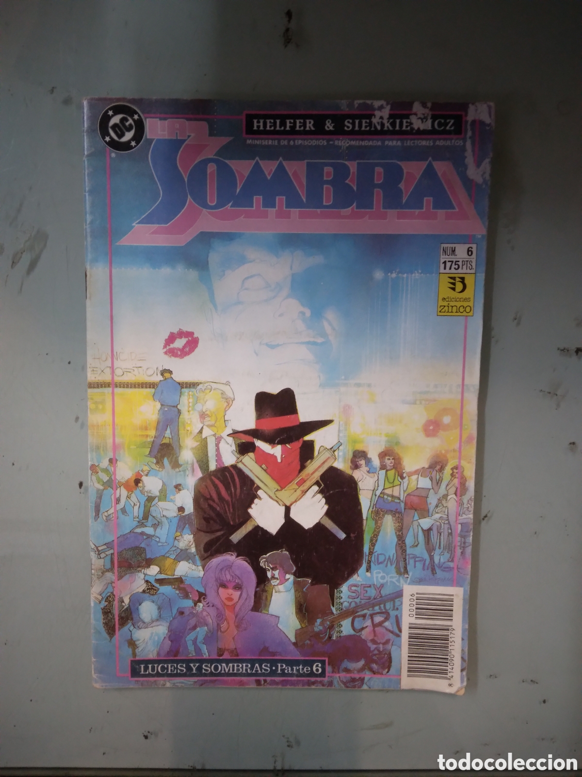 C&oacute;mics: DC, Zinco, La sombra, 6, Grapa 2D - Foto 1