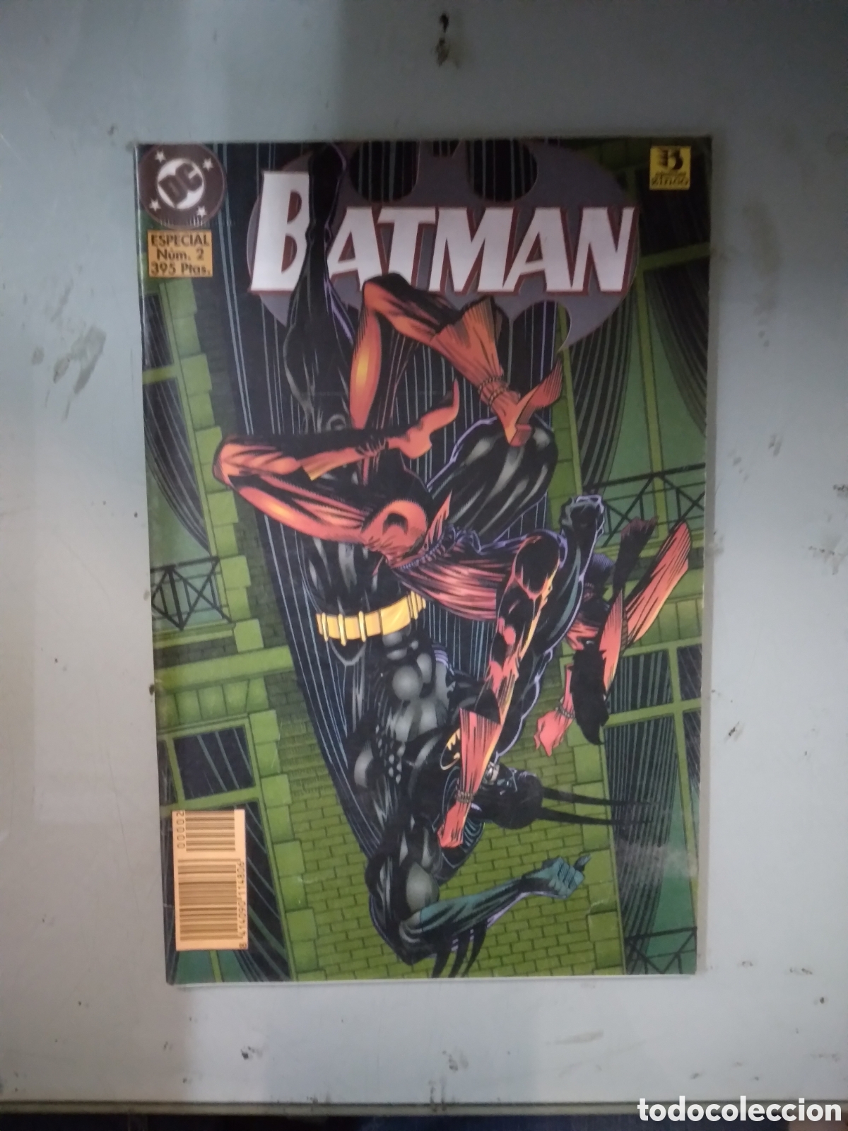 C&oacute;mics: DC, zinco, Batman, 2, Grapa 2D - Foto 1