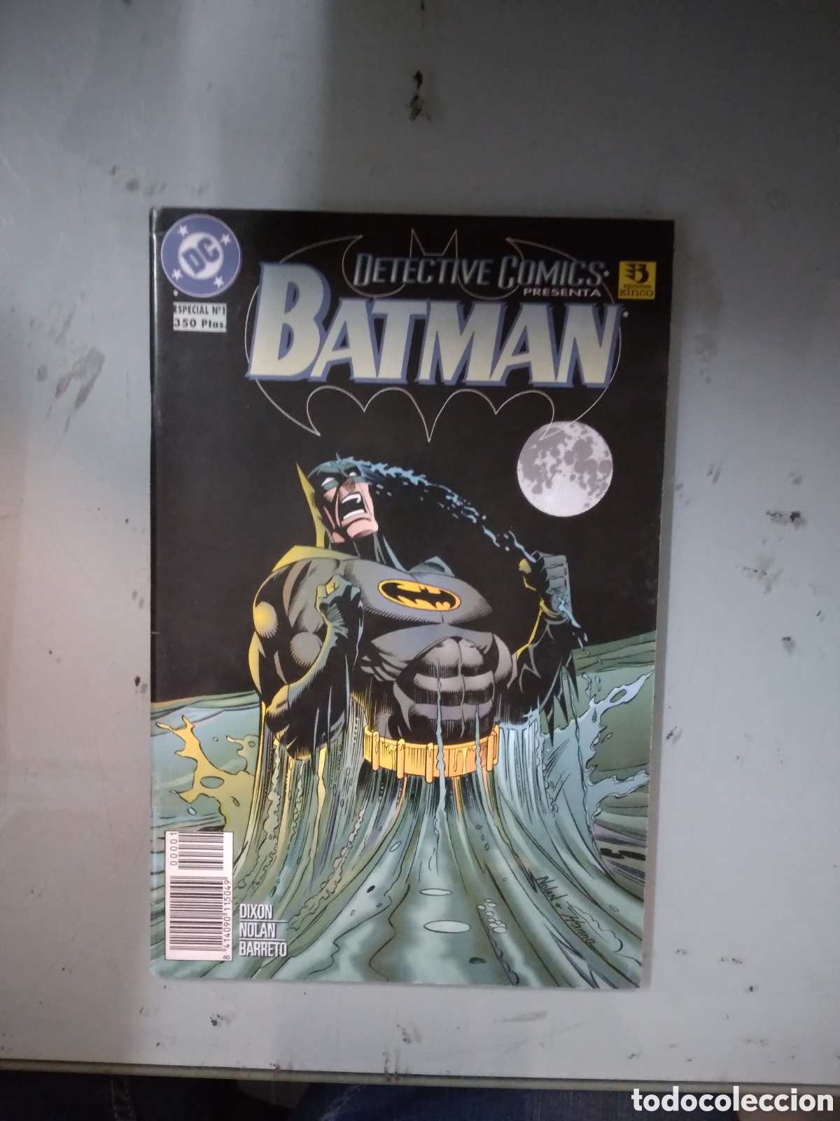 C&oacute;mics: DC, zinco, Batman 1, Detective comics, Grapa 2D - Foto 1