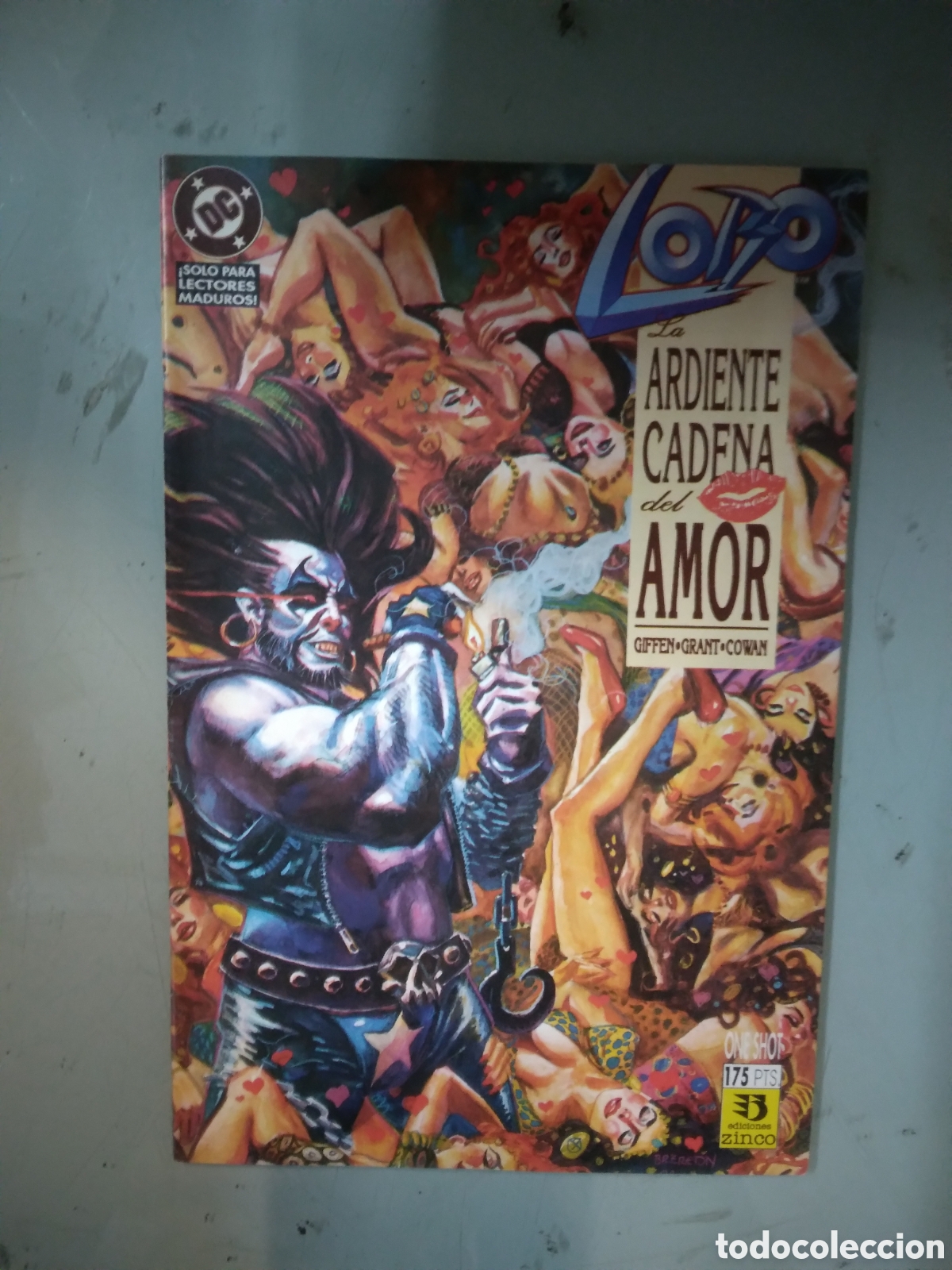 C&oacute;mics: DC, Zinco, Lobo ,la.ardiente cadena del amor, Grapa 2D - Foto 1