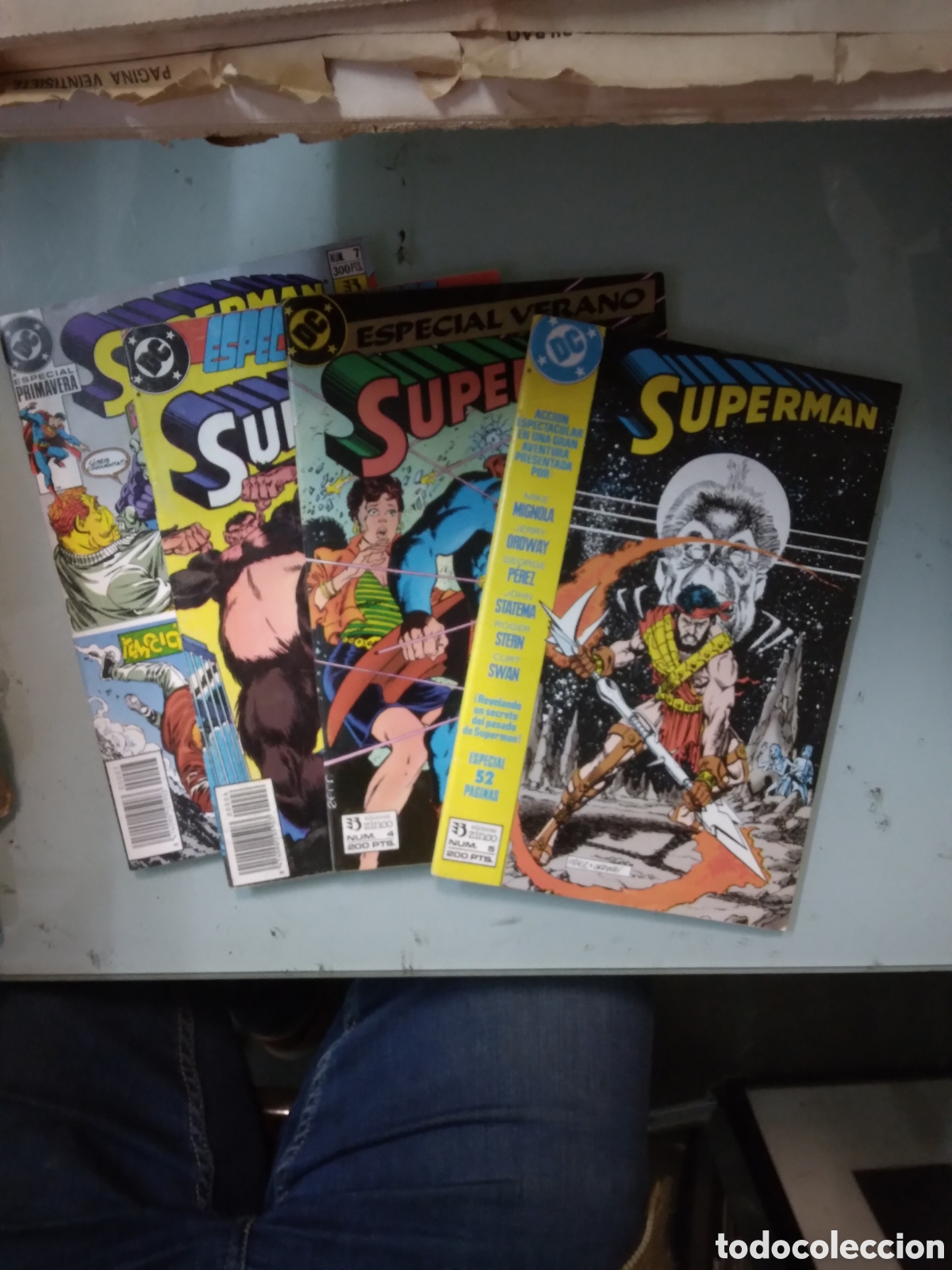 C&oacute;mics: DC, Zinco, Superman, 4.5.6 y 7, Grapa 2C - Foto 1