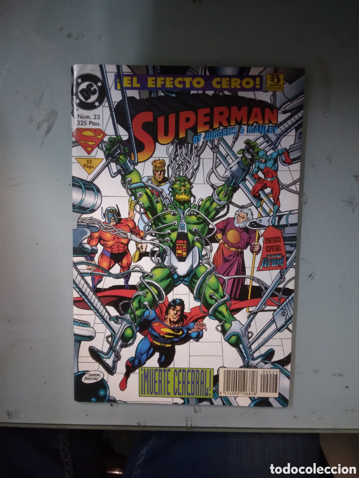 C&oacute;mics: DC,.Zonco, Superman, El.efecto cero, 23, Grapa 2C - Foto 1