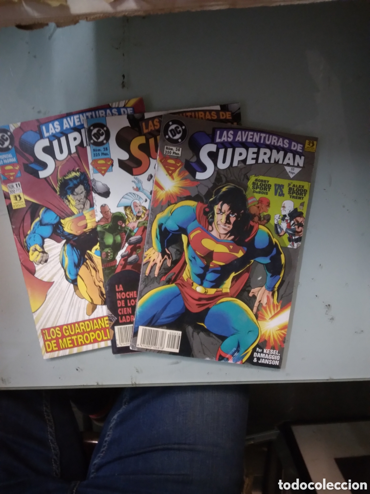 C&oacute;mics: DC, Ediciones Zinco, Las aventuras de Superman, 11.28.36, Grapa 2C - Foto 1