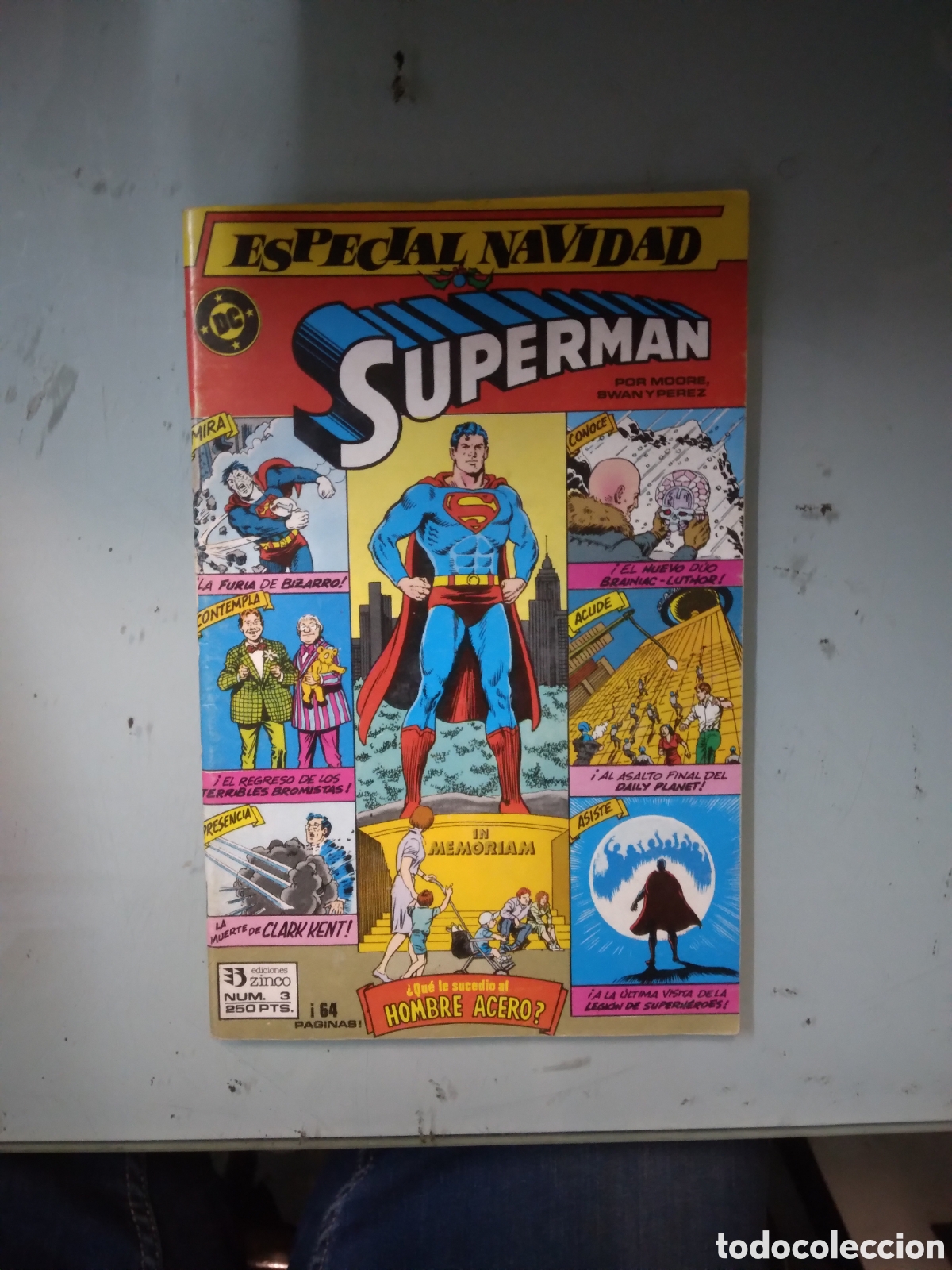 C&oacute;mics: Dc, Zinco, Superman, Especial Navidad, 3, Grapa 2C - Foto 1