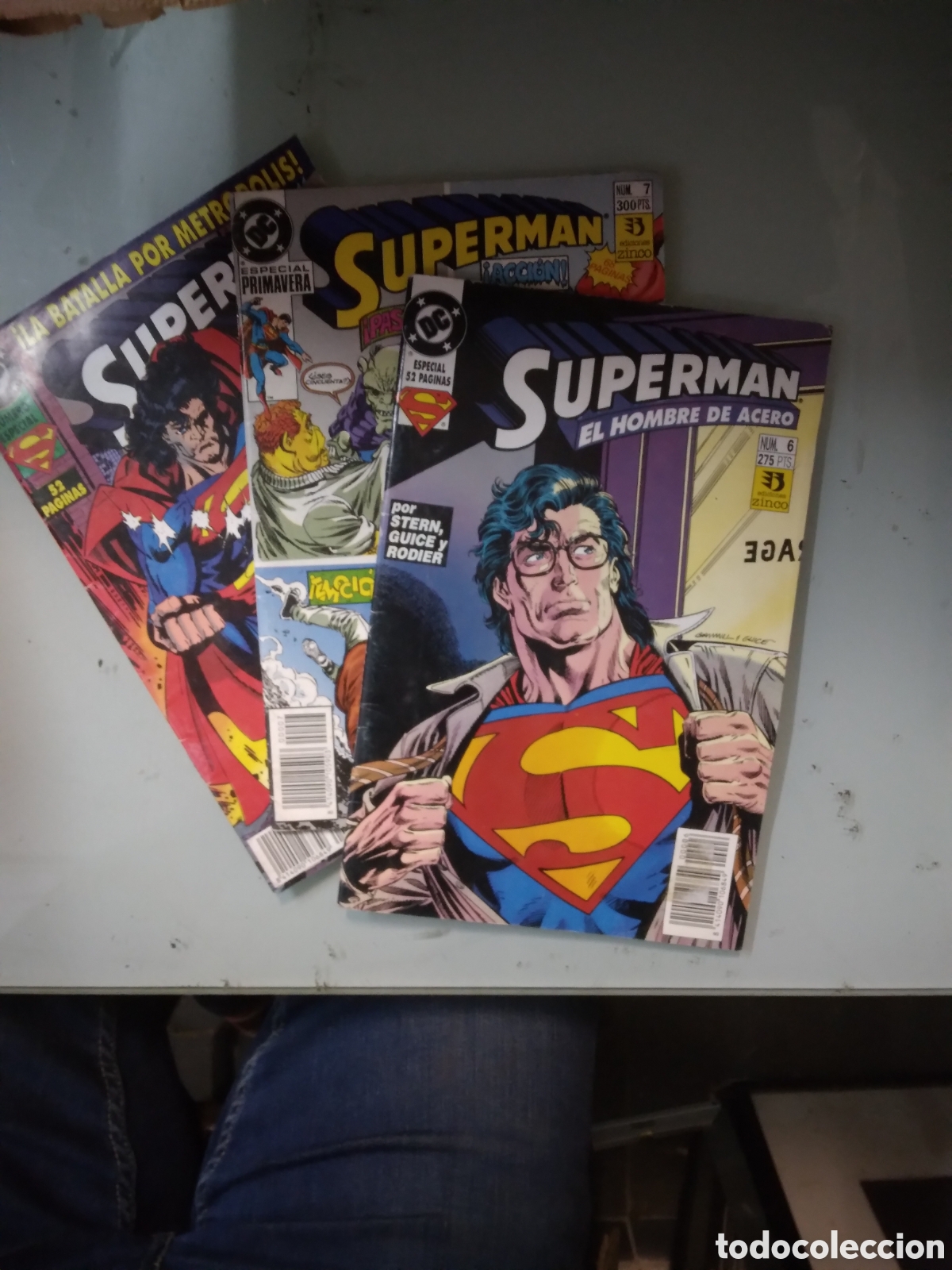 C&oacute;mics: DC Zinco, Superman 6.7.13, Grapa 2C - Foto 1