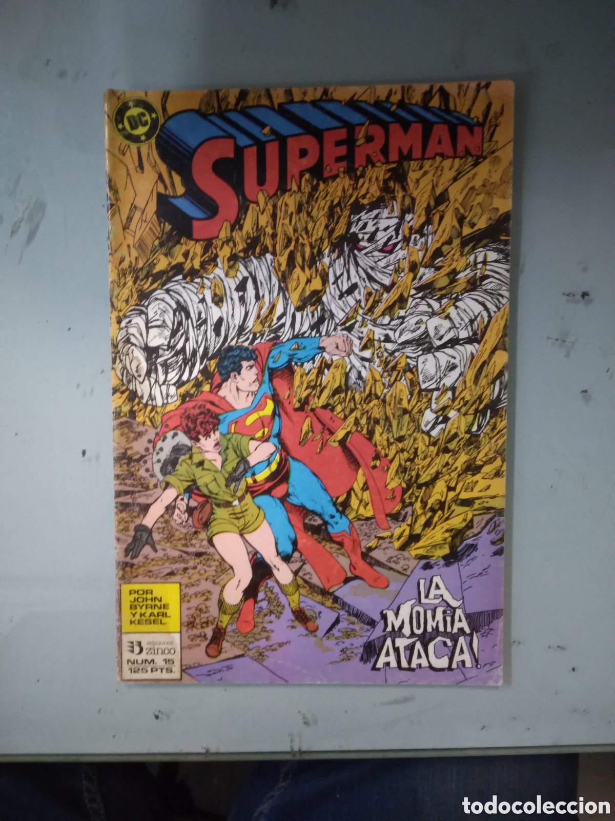 C&oacute;mics: Dc, Zinco, Superman, 15, Grapa 2C - Foto 1