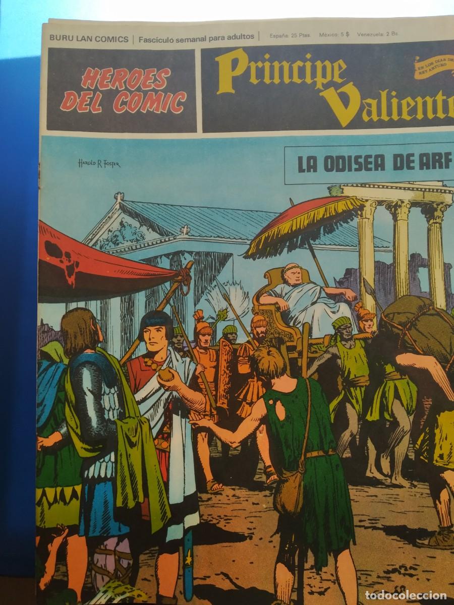 C&oacute;mics: H&eacute;roes del C&oacute;mic: Pr&iacute;ncipe Valiente. Buru Lan C&oacute;mics. N&uacute;mero 37 - Foto 1