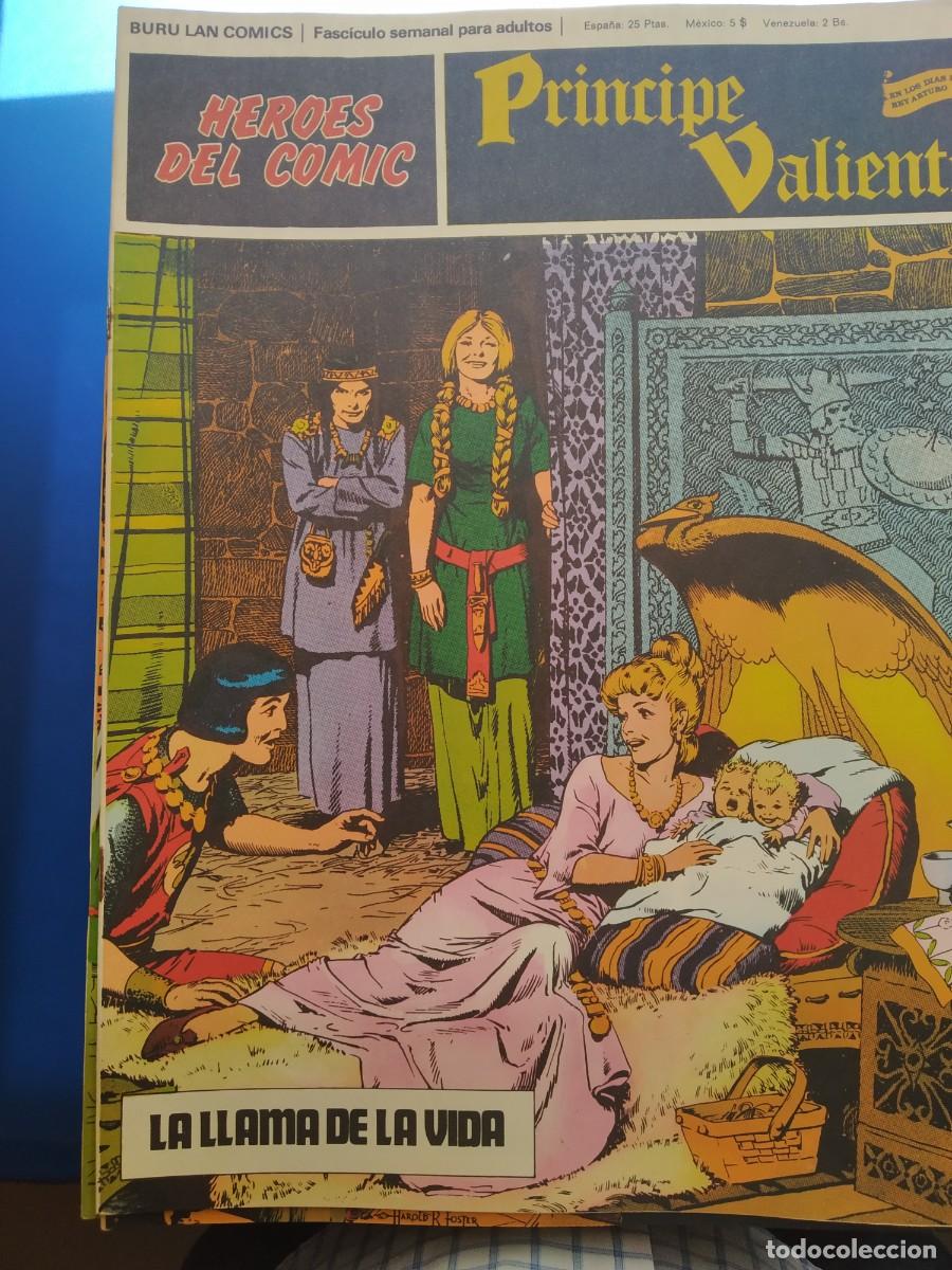 C&oacute;mics: H&eacute;roes del C&oacute;mic: Pr&iacute;ncipe Valiente. Buru Lan C&oacute;mics. N&uacute;mero 38 - Foto 1