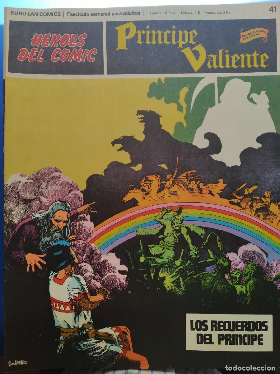 C&oacute;mics: H&eacute;roes del C&oacute;mic: Pr&iacute;ncipe Valiente. Buru Lan C&oacute;mics. N&uacute;mero 41 - Foto 1