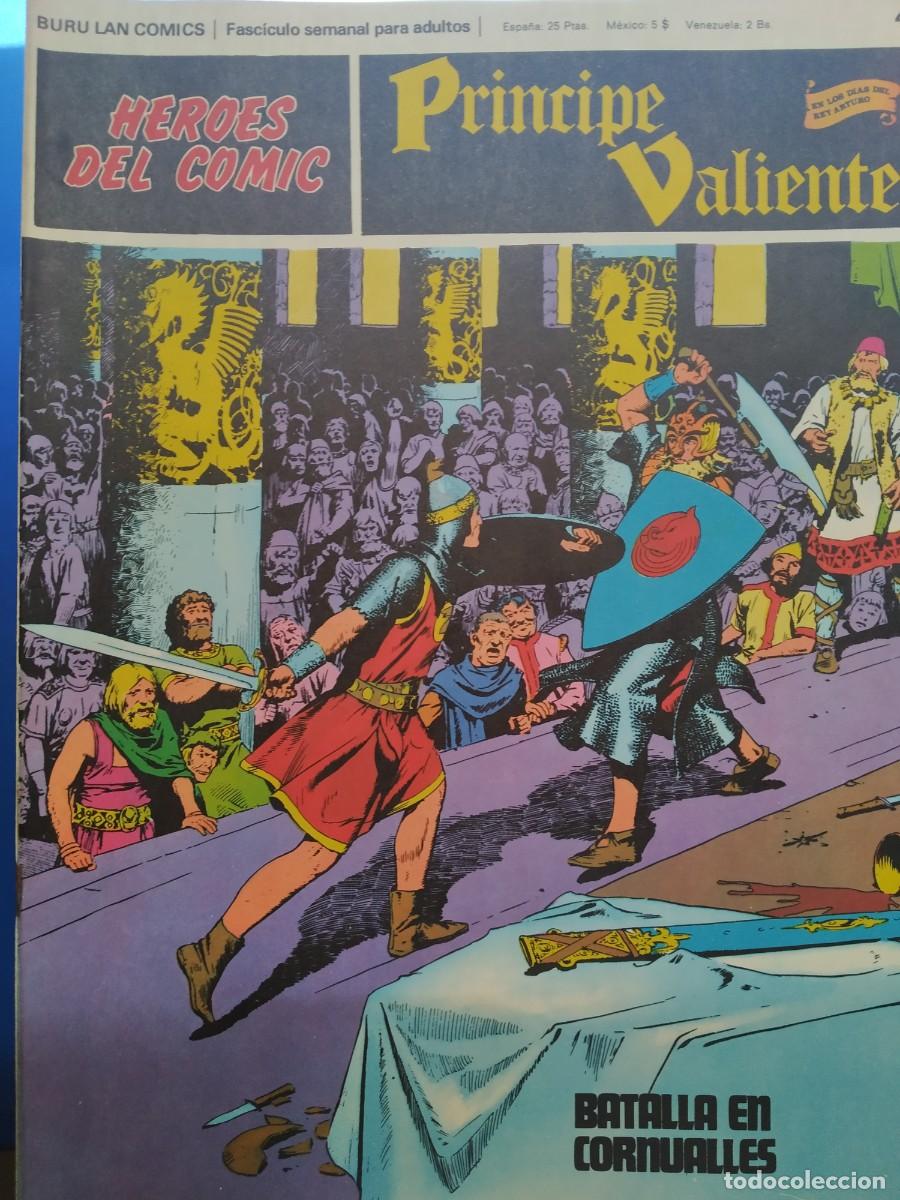 C&oacute;mics: H&eacute;roes del C&oacute;mic: Pr&iacute;ncipe Valiente. Buru Lan C&oacute;mics. N&uacute;mero 42 - Foto 1