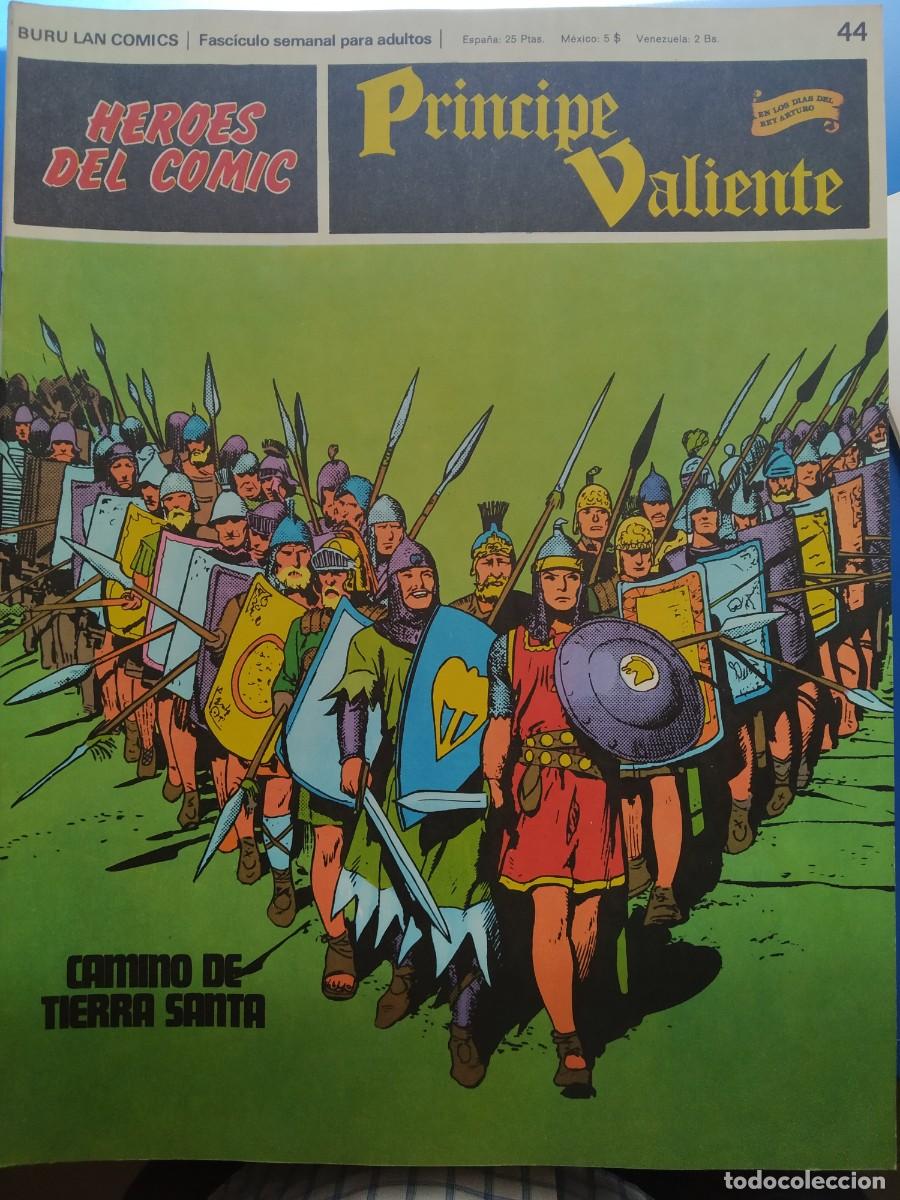C&oacute;mics: H&eacute;roes del C&oacute;mic: Pr&iacute;ncipe Valiente. Buru Lan C&oacute;mics. N&uacute;mero 44 - Foto 1