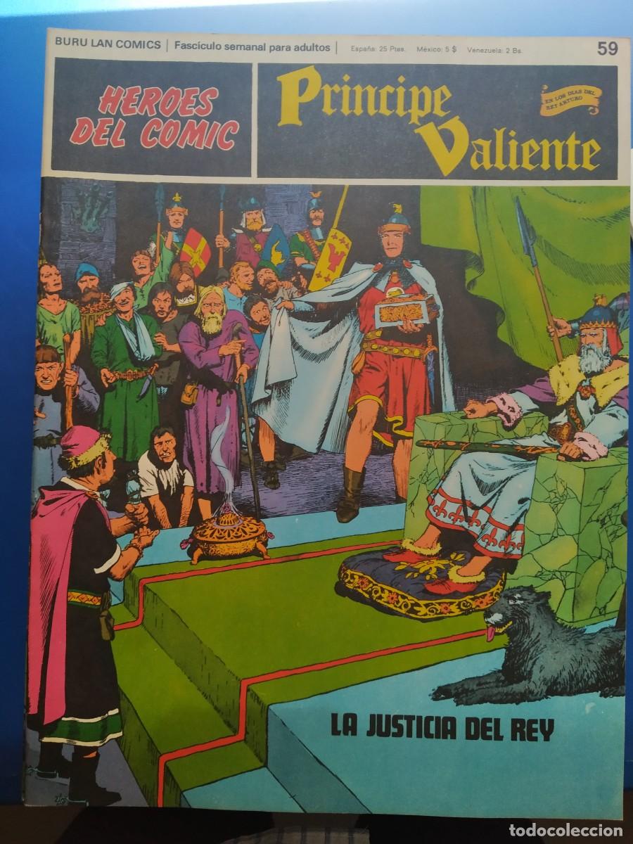 C&oacute;mics: H&eacute;roes del C&oacute;mic: Pr&iacute;ncipe Valiente. Buru Lan C&oacute;mics. N&uacute;mero 59 - Foto 1