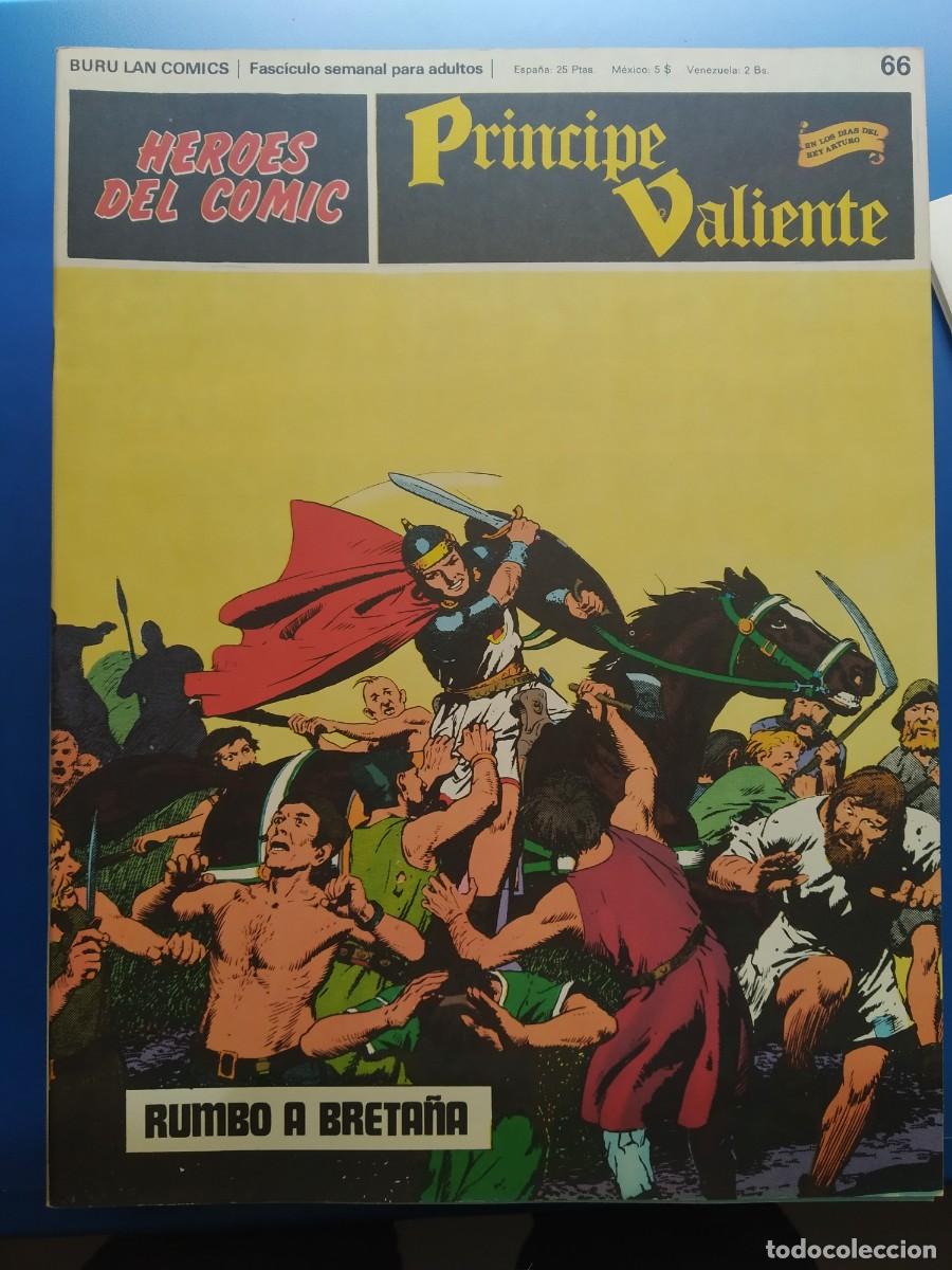 C&oacute;mics: H&eacute;roes del C&oacute;mic: Pr&iacute;ncipe Valiente. Buru Lan C&oacute;mics. N&uacute;mero 66 - Foto 1