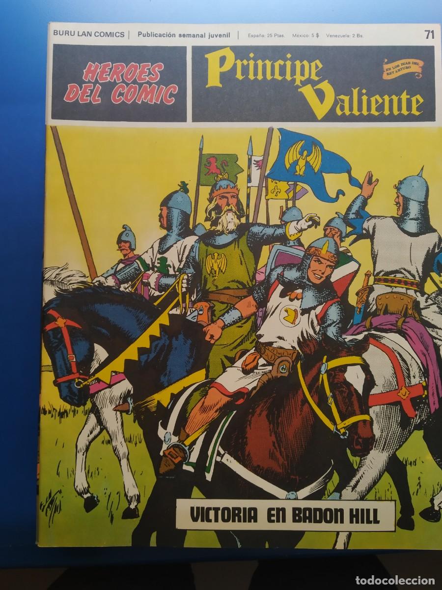 C&oacute;mics: H&eacute;roes del C&oacute;mic: Pr&iacute;ncipe Valiente. Buru Lan C&oacute;mics. N&uacute;mero 71 - Foto 1