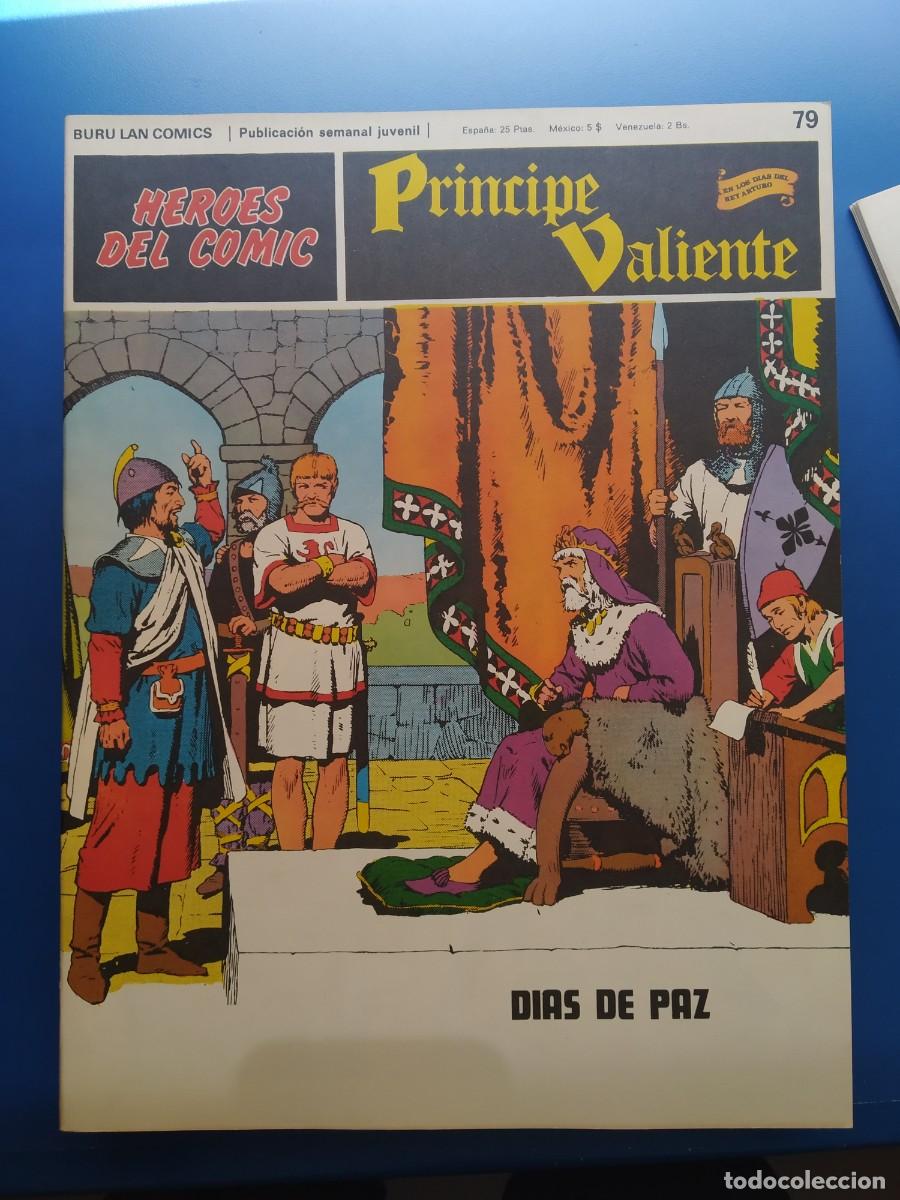 C&oacute;mics: H&eacute;roes del C&oacute;mic: Pr&iacute;ncipe Valiente. Buru Lan C&oacute;mics. N&uacute;mero 79 - Foto 1
