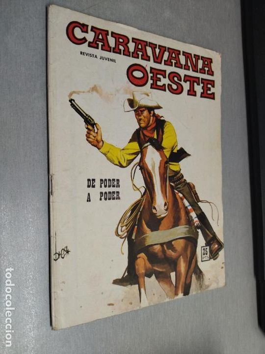 C&oacute;mics: CARAVANA OESTE N&ordm; 211: DE PODER A PODER / EDITORIAL VILMAR A&Ntilde;OS 70 - Foto 1