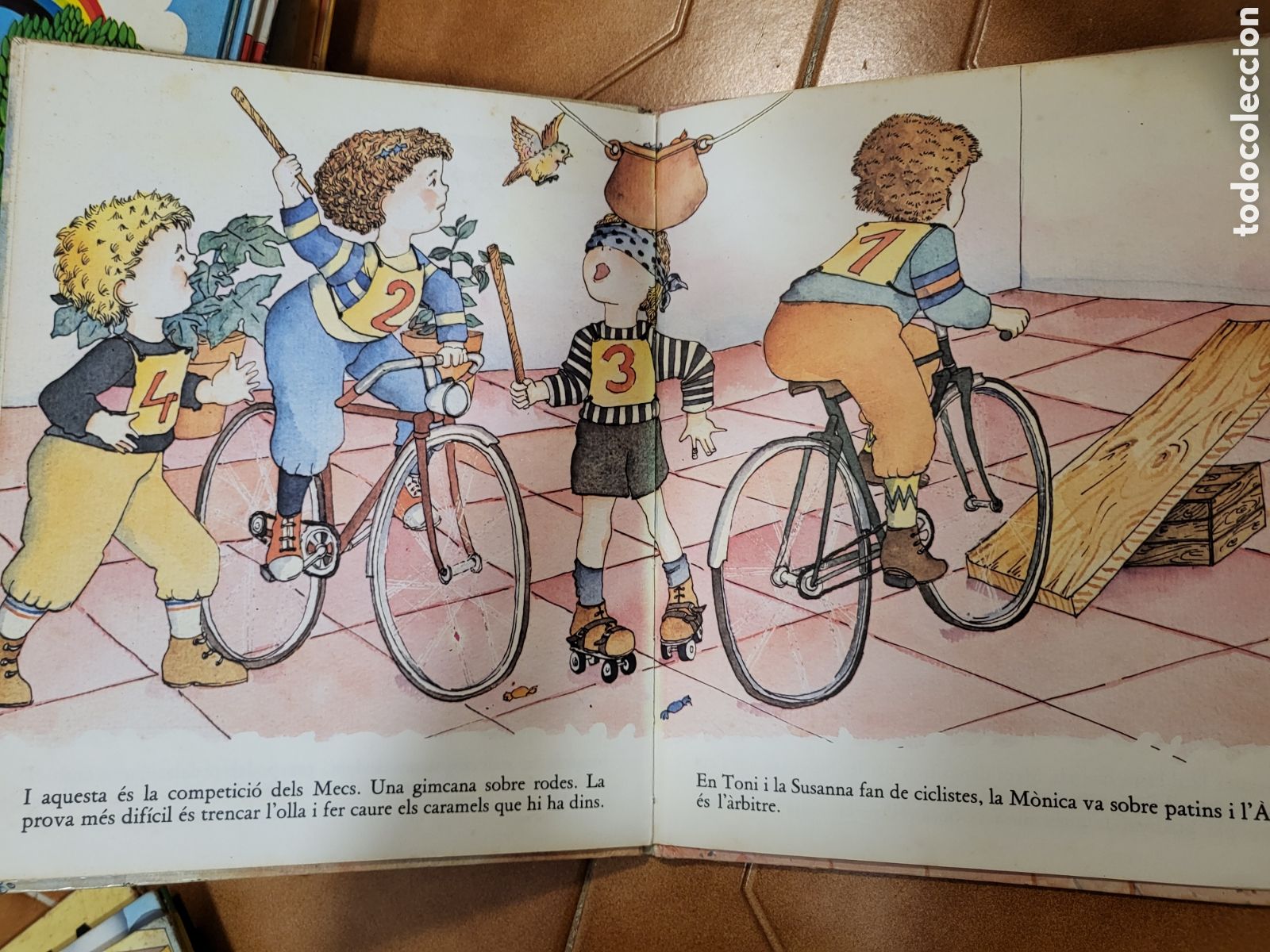 C&oacute;mics: Els MECS van en BICICLETA (1a ed. 1980) Timun Mas- en catal&aacute;n - Foto 2