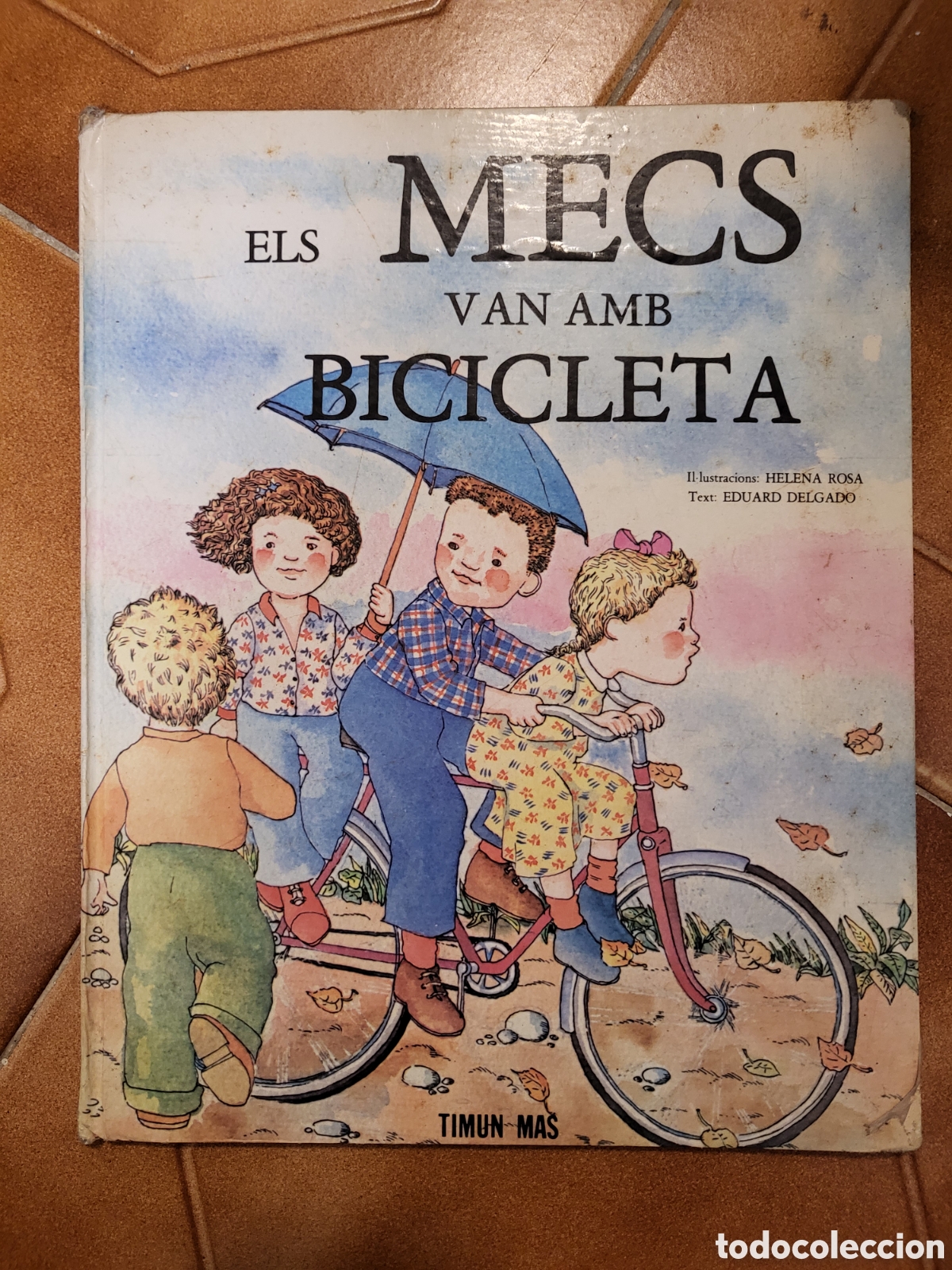 C&oacute;mics: Els MECS van en BICICLETA (1a ed. 1980) Timun Mas- en catal&aacute;n - Foto 1