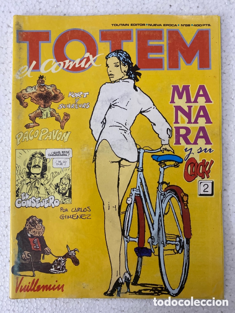 C&oacute;mics: T&Oacute;TEM EL COMIX #59 - adultos- NEW COMIC &laquo;INFRECUENTE&raquo;