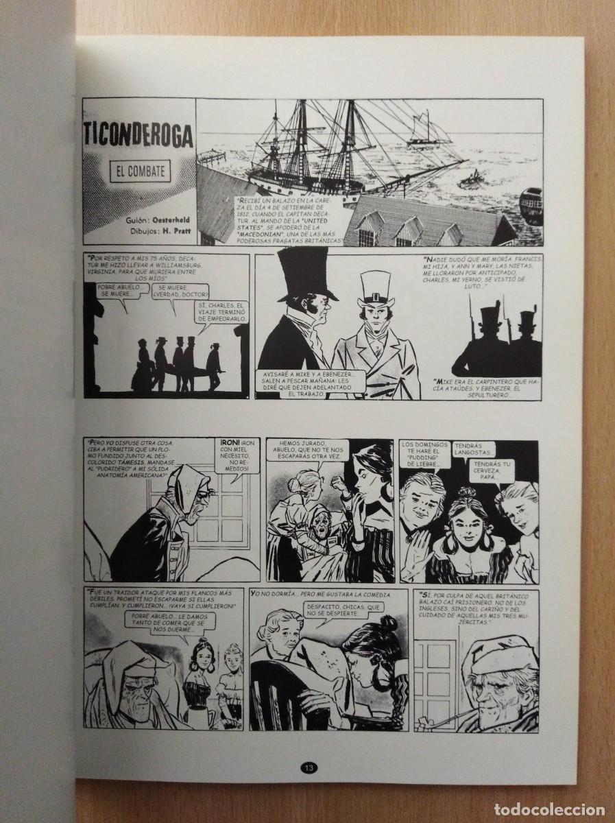 C&oacute;mics: TICONDEROGA. Hugo Pratt / H&eacute;ctor G. Oesterheld - Foto 4