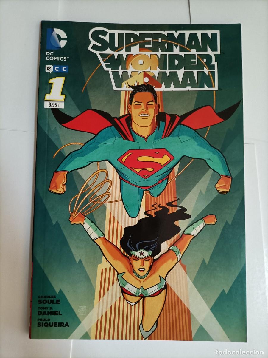 C&oacute;mics: SUPERMAN - WONDERWOMAN: N&deg;1- (TAPA BLANDA)...ECC - Foto 1