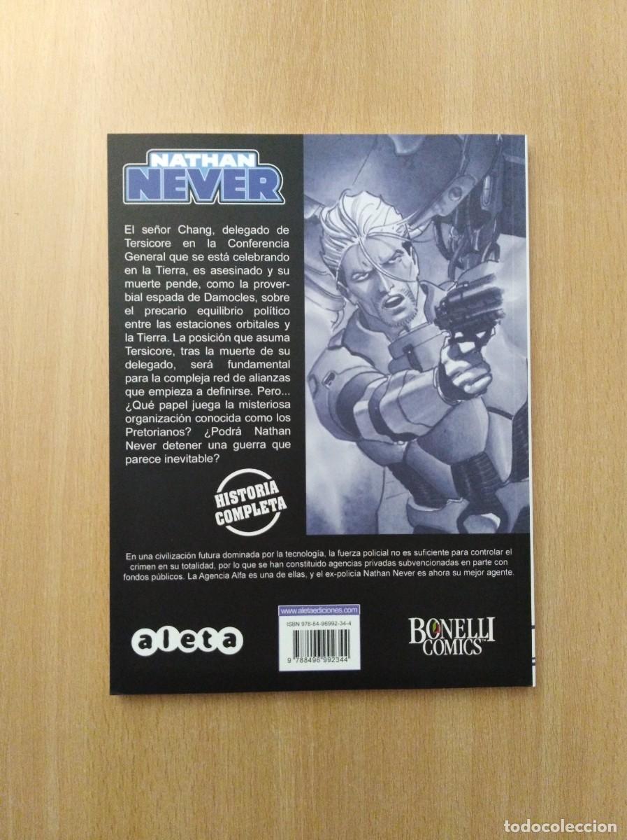 C&oacute;mics: NATHAN NEVER N&ordm; 34. Bepi Vigna/ Antonio Fara - Foto 2