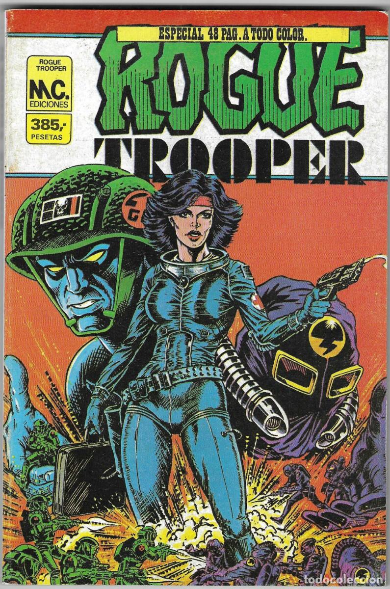 C&oacute;mics: M.C EDICIONES -- ROGUE TROOPER -- RETAPADO INCLUYE DEL 5 AL 8 - Foto 1