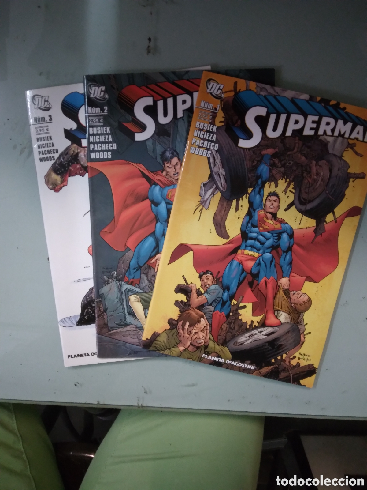 C&oacute;mics: DC, Agostini, Superman, 1.2.3.4.5.Busiek, Grapa 2D - Foto 1