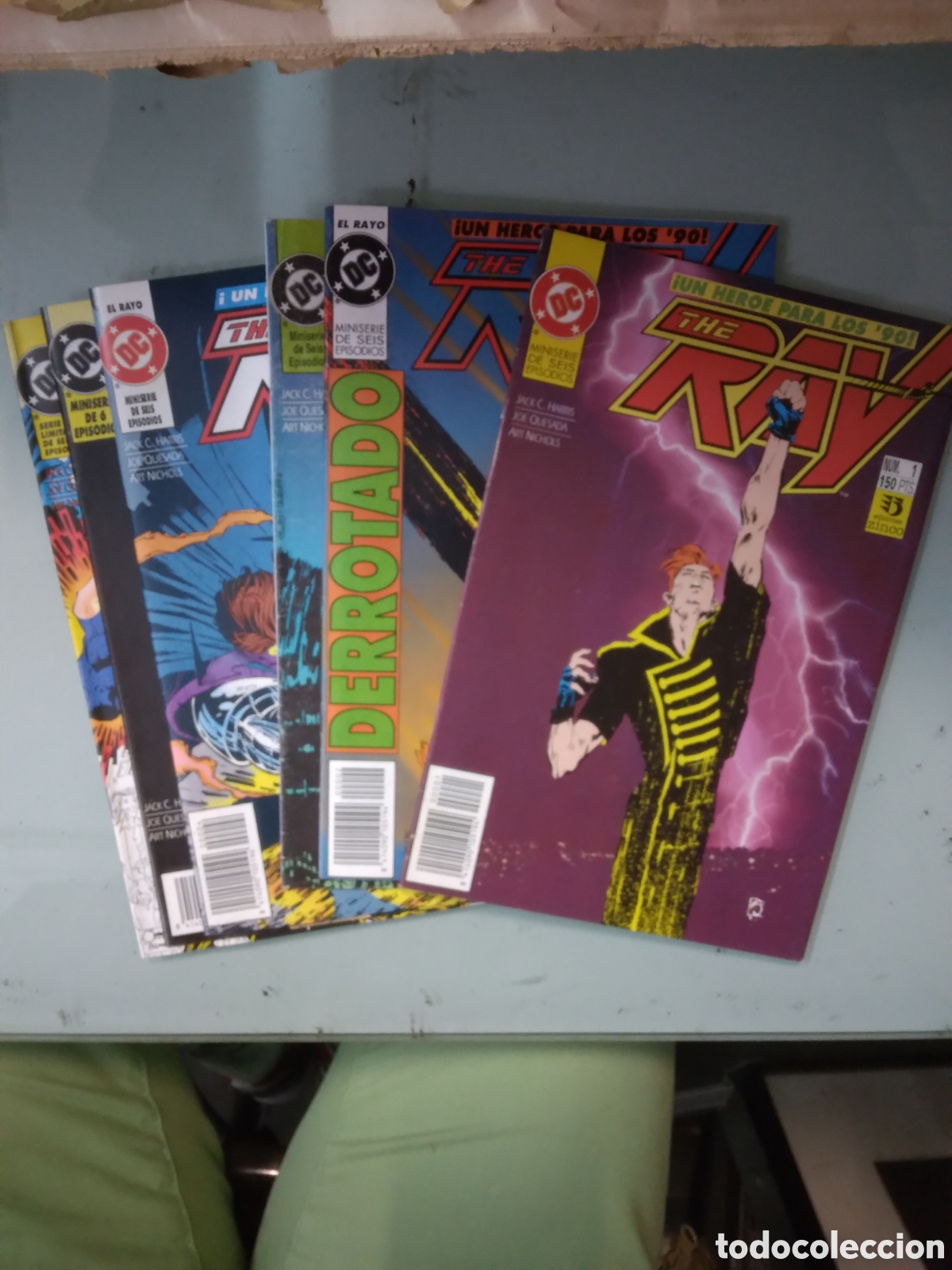 C&oacute;mics: DC, zinco, The Ray, 1 al 6, Grapa 2D - Foto 1