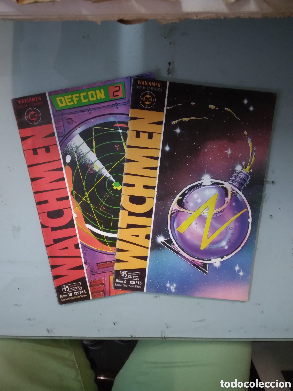 C&oacute;mics: DC, zinco, Watchmen, 9 y 10, Grapa 2D - Foto 1