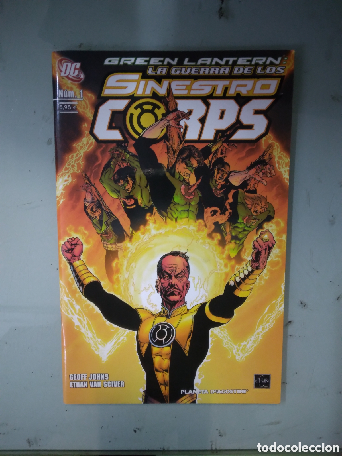 C&oacute;mics: DC, Green Lantern:La guerra de lo siniestro corps 1 Grapa 2D - Foto 1