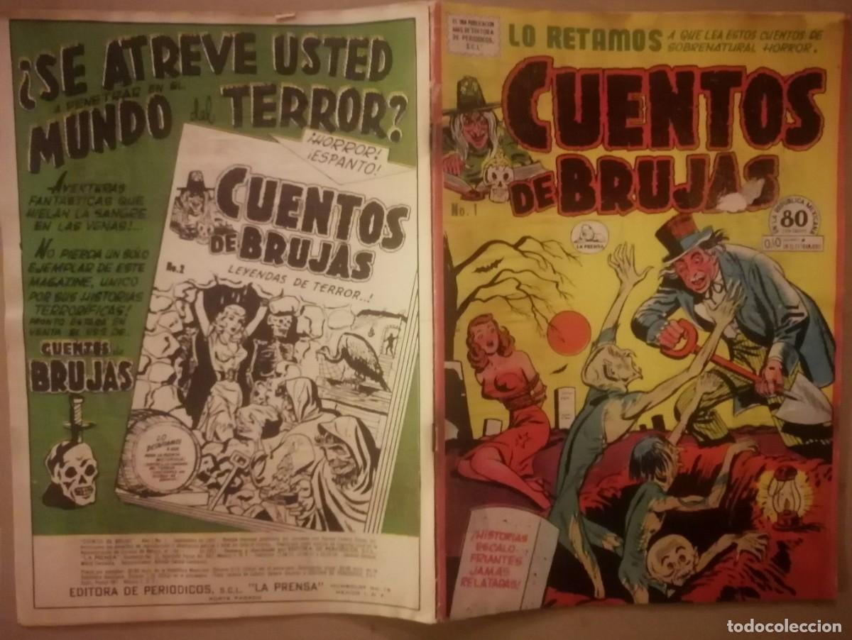 C&oacute;mics: Cuentos de Brujas 1 c&oacute;mic La Prensa 1951 - Foto 2