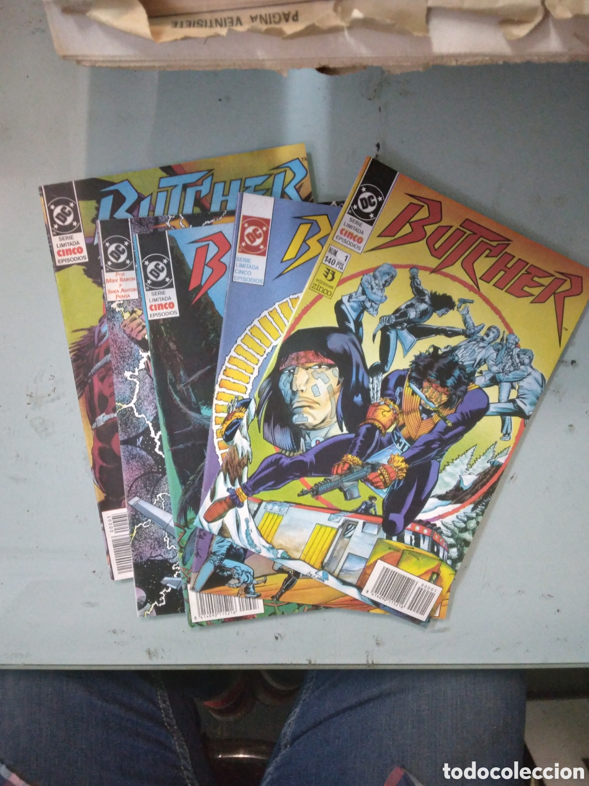 C&oacute;mics: DC,.Ediciones Zinco, Butcher, 1 al 5, Grapa 2E - Foto 1
