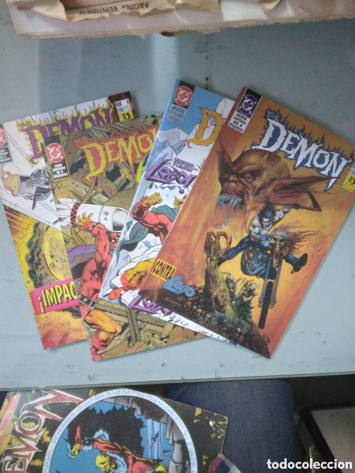 C&oacute;mics: DC, The Demon 1 al 4, Grapa 2E - Foto 1
