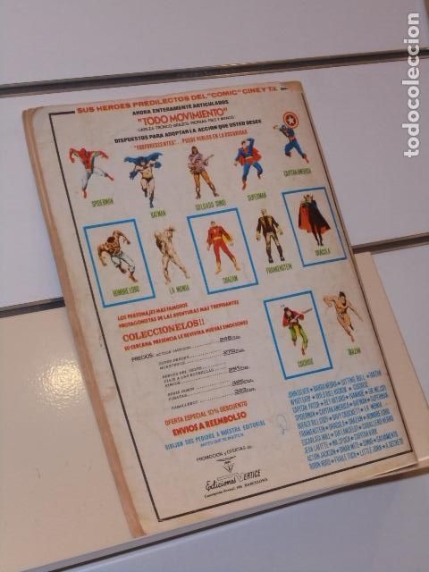 C&oacute;mics: EL HOMBRE DE BRONCE N&ordm; 7 &iexcl;LOS MONSTRUOS! COMICS ART - VERTICE - Foto 2