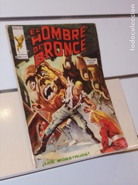 C&oacute;mics: EL HOMBRE DE BRONCE N&ordm; 7 &iexcl;LOS MONSTRUOS! COMICS ART - VERTICE - Foto 1