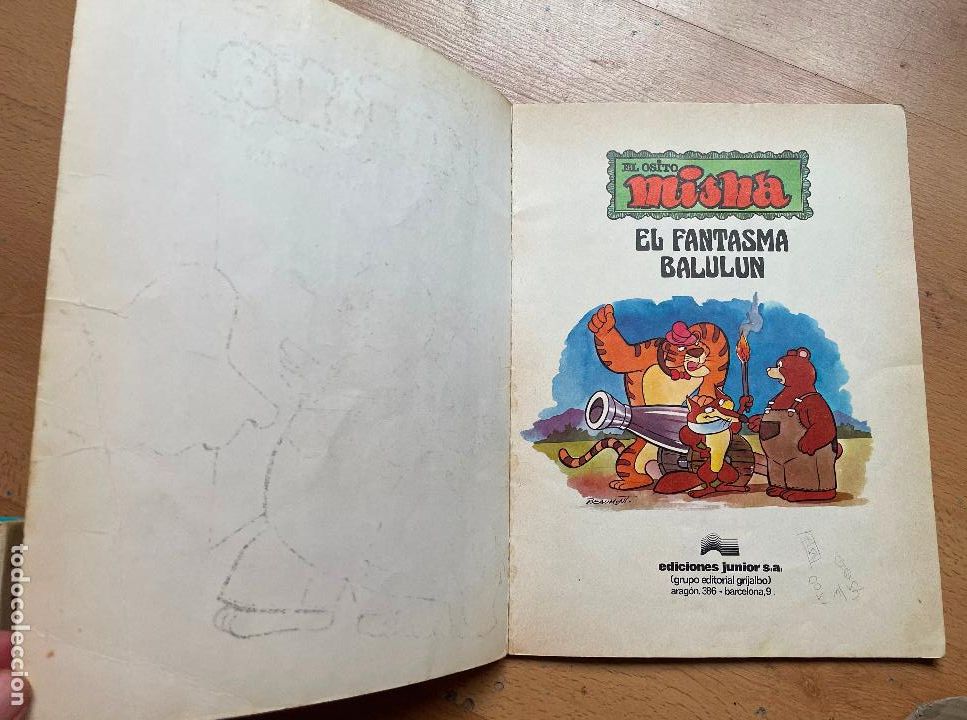 C&oacute;mics: EL OSITO MISHA, el fantasma balulun Ediciones Junior - Foto 4