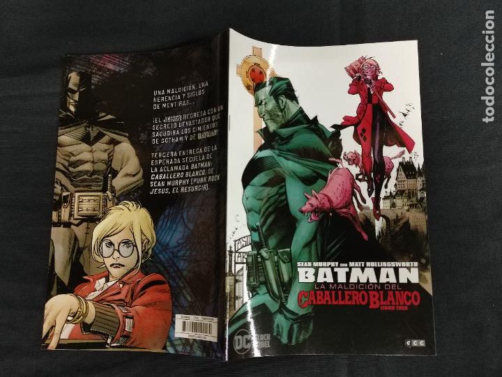 C&oacute;mics: BATMAN - LA MALDICION DEL CABALLERO BLANCO - LIBRO TRES - N&ordm; 3 - ECC - Foto 1